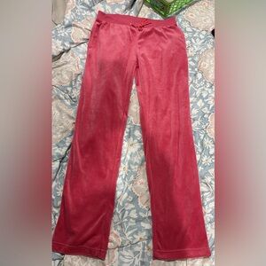 Pink Velour Pants